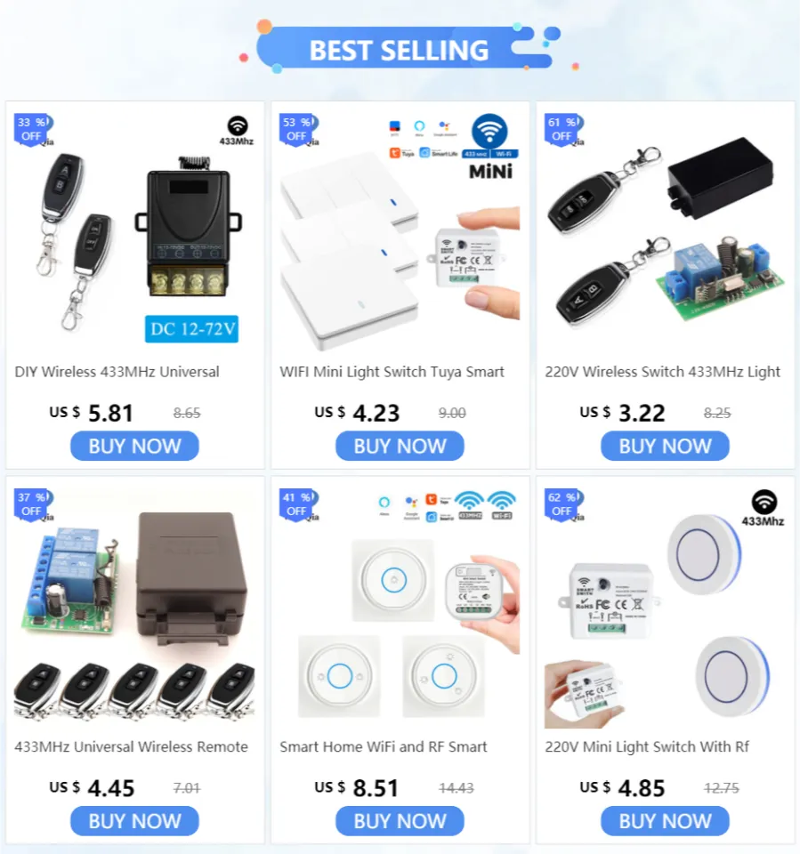 Wireless Socket Remote EU FR UK Remote Control Plug AC85V~265V 15A