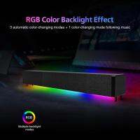3.7V 2000mAh Sound Bar With Remote USB AUX Connection Stereo Surround Music Smart Speakers Column For Computer PC Notebook