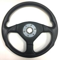 Universal Automotive General Steering Wheel 350mm PU Mdified Steering Wheel 14inch Racing Steering Wheel Furniture Protectors Replacement Parts