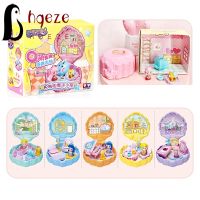 ❄❁♠ เทศกาลสงกรานต์ Little Fairy Pocket Toys Blind Box House Playset Collectible Toy Themed Accessories for Girls