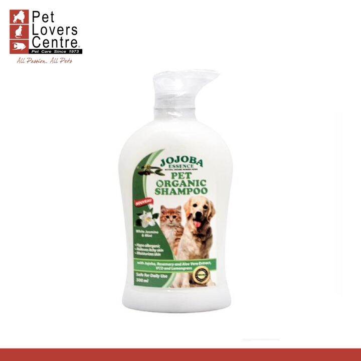 Jojoba Pet Organic Shampoo White Jasmin And Mint 500 Milliliters