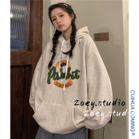 Zoey.Studio เสื้อฮู้ด เสื้อแขนยาวอบอุ่น หลวมและสบาย น่ารัก ล้ำสมัย วินเทจ สบาย WWY2391CIP 38Z230919