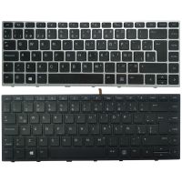 Spanish SP/Latin LA laptop keyboard for HP Probook 640 G4 645 G4 645 G5 430 G5 440 G5 445 G5 with silver black Frame