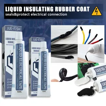 30/50ml Liquid Insulating Tape Repair Rubber Electrical Wire Cable Coat Fix  Line Glue Wide Range