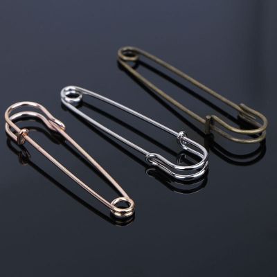 【YF】 5pcs 50/60/70/75/89/100mm Large Heavy Safety Pins Strong Blanket for Brooch Craft Jewelry Fingding Carpet