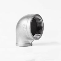 1/4 3/8 1/2 3/4 1 1-1/4 1-1/2 BSP Female 304 Stainless Steel 90 Degree Elbow Reducer Pipe Fitting Coupling Joint