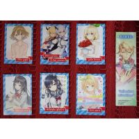 PHOENIX Character Card Collection! ,ที่คั่นหนังสือ, PVC CLEAR CARD, การ์ดกระดาษ แผ่นพับ