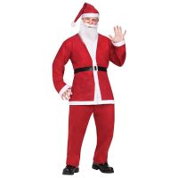 ❤ข้อเสนอพิเศษ❤ ชุดคริสต์มาสสำหรับผู้ใหญ่ ชุดคอสเพลย์ซานตาคลอสชุดแฟนซีในวันคริสต์มาส อุปกรณ์งานปาร์ตี้คริสต์มาส
