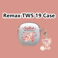 READY STOCK! For Remax TWS 19 Case Cartoon Fun for Remax TWS 19 Casing Soft Earphone Case Cover