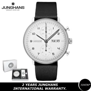 Junghans Max Bill Chronoscope 363 2919.01 Men s Automatic Back