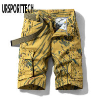 2020 Summer Tactical Cargo Shorts Mens Casual Zipper Cotton Camo Shorts Male Fashion Breathable Work Short Pants Mens Clothing