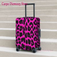 Leopard Pattern Suitcase Cover Holiday Animal Skin Strectch Luggage Accesories Travel Protector