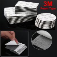 【YF】¤✤✼  10Pcs Sided Tape 3m Foam Mounting Adhesive Repair Round/Rectangle Thickness 2mm