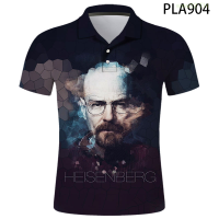 【high quality】  Polo Homme Summer Breaking Bad 3d Printed Polo Shirt Men Fashion Streetwear Casual Hombres Harajuku Cool Short Sleeve Ropa size：s-6xl