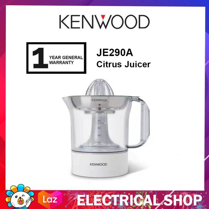 Kenwood Citrus Juicer JE290A White (40 Watt) Lazada