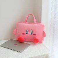 เคสกระเป๋าแล็บท็อปลาย Kirby น่ารักป้องกันแบบพกพาสำหรับ Pro 14 15.6นิ้ว ASUS Macbook Air Lenovo กระเป๋าถือ