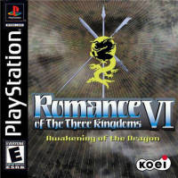 [PS1] Romance of the Three Kingdoms VI : Awakening of the Dragon (1 DISC) เกมเพลวัน แผ่นก็อปปี้ไรท์ PS1 GAME BURNED CD-R