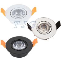 【LZ】☞☃  Mini Projectores LED Dimmable Lâmpada de iluminação Downlights de teto Gabinete Contador Showcase AC 110V 220V 1W 3W