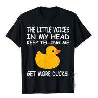 Little Voices Get More Ducks Rubber Duck Tshirt Male Tshirts Printed On Shirts Preppy