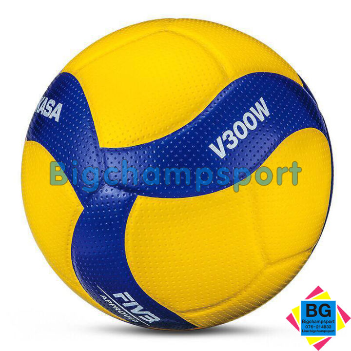 mikasa-วอลเลย์บอล-มิกาซ่า-volleyball-pu-5-th-v300w-วอลเลย์-ลิขสิทธ์แท้-100-0