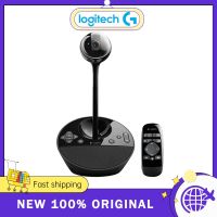 Logitech Bcc950 Hd 1080P ห้องประชุมเว็บแคมวิดีโอเดสก์ท็อปเว็บแคมมีไมโครโฟนในตัวลดเสียงรบกวนเหมาะสำหรับสำนักงานบ้าน