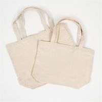 White Reusable Foldable Shoulder Handbag Eco-Friendly Women Ladies Large Cotton Fabric Canvas Diy Tote Bag For Market Shopping Bag Accessories