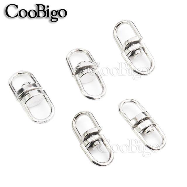 yf-50pcs-metal-swivel-clasp-chains-keyrings-connectors-lanyards-paracord-handbag-parts-size-14-16-19mm-pick