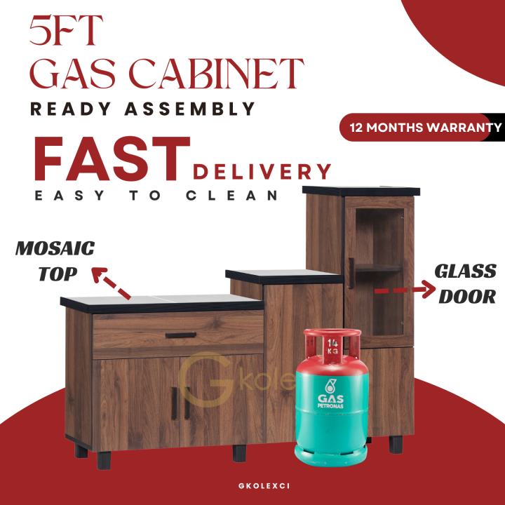 READY STOCK 5ft Gas Gas Stove Stove