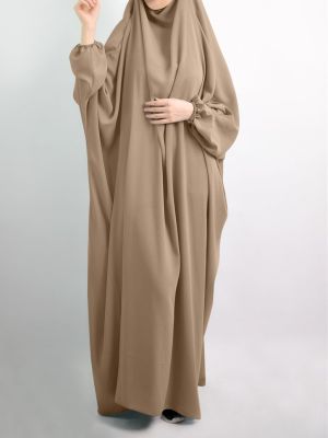 【YF】 Ramadan Black Muslim Hijab Dress Women Prayer Garment Jilbab Abaya Dubai Long Khimar Clothes Kaftan Maxi Robe Djellaba