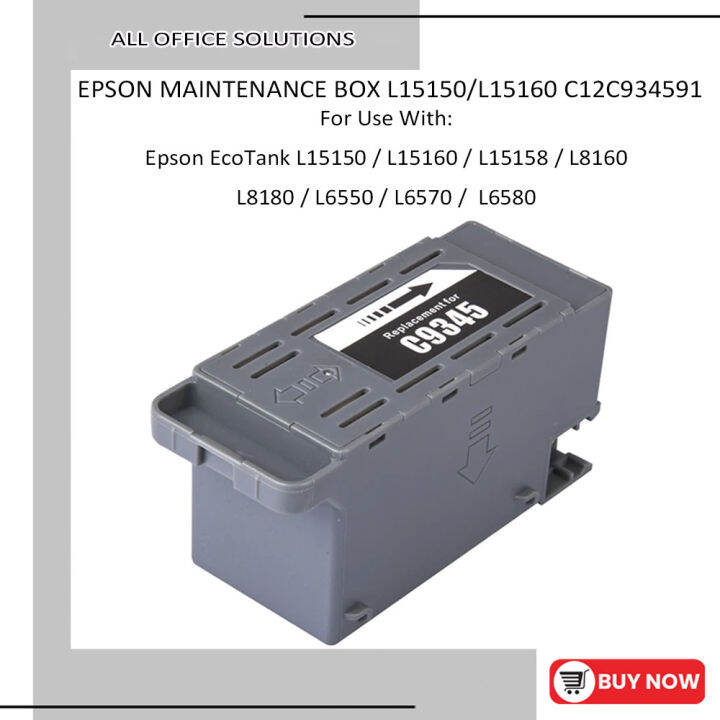 EPSON MAINTENANCE BOX L15150/L15160 C12C934591 | Lazada PH