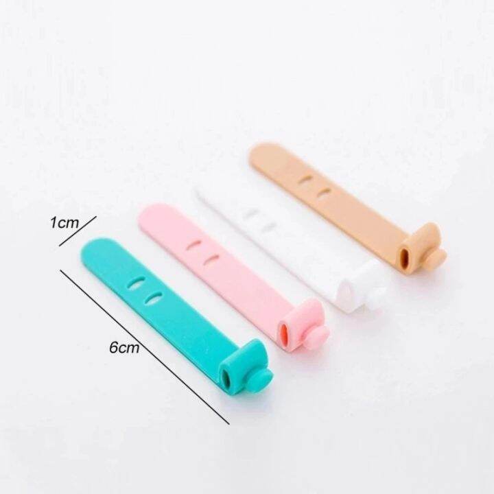 4-20pcs-silicone-cable-organizer-winder-straps-earphone-clip-charger-cord-organizer-management-wire-cord-fixer-holder-cable-tie