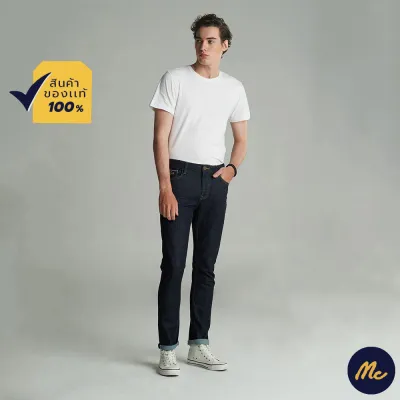 Mc Jeans กางเกงยีนส์ผู้ชาย ขาเดฟ ริมแดง (MC RED SELVEDGE) สียีนส์ ผ้าริม ใส่สบายคล่องตัว ทรงสวย ทันสมัย MASZ015