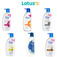 HEAD &amp; SHOULDERS เฮด แอนด์ โชว์เดอร์ แชมพูขจัดรังแค ขวดปั๊ม ขนาด 370 มล./450 มล.