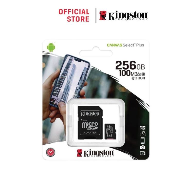 kingston-canvas-select-plus-microsd-card-256gb-class10-ของแท้ประกันศุนย์