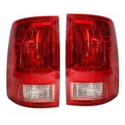 1 Pair Car Halogen Tail Lamp Assembly LH+RH For DODGE RAM Rear Brake Light 55277415AB/C/D/F 55277414AC/D/F Spare Parts Accessories Parts