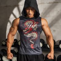 hot【DT】 New Fashion Compression Sleeveless Shirts Top Men Shirt Mens Singlet Workout Gym