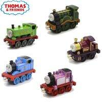 รางรถไฟแม่เหล็กอัลลอยสำหรับเด็กขนาด1:43 Thomas And Friends รถไฟรูปเป็ดของเล่นเคลื่อนไหวโตเอมิลี่เพตซี่ของเล่นเพื่อการศึกษาเด็กชายเด็ก