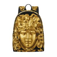 2021Halloween Snake Hair Greek Mythology Medusa Head Girl Backpack Boy School Backpack Man Backpack Woman Backpack