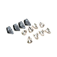 Guitar Picks Set Adjustable 8pcs Stainless Steel Index Fingers Picks 4pcs Thumb Picks Musical Instrument Accessories