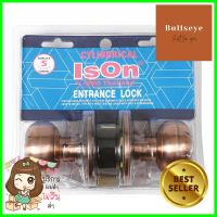 ลูกบิดทั่วไป ISON 8927 AC หัวจัน สีทองแดงรมดำISON 8927 AC ANTIQUE COPPER ENTRANCE KNOB **สอบถามเพิ่มเติมได้จ้า**