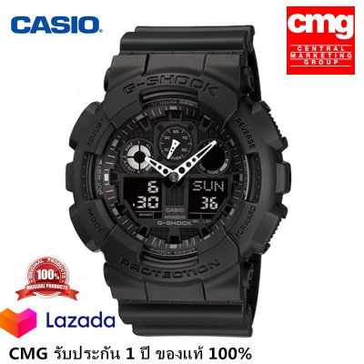 นาฬิกาผู้ชายแฟชั่นกันน้ำและกันกระแทก  แท้100% casio G-SHOCKรุ่น GA-100-1A1DR  ธุรกิจแบบสบายๆ จัดส่งพร้อมกล่องคู่มือใบประกันศูนย์CMG1ปี💯%