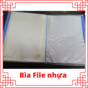 Bìa file nhựa MyLac từ 20-100 lá nhựa trong, hàng dày