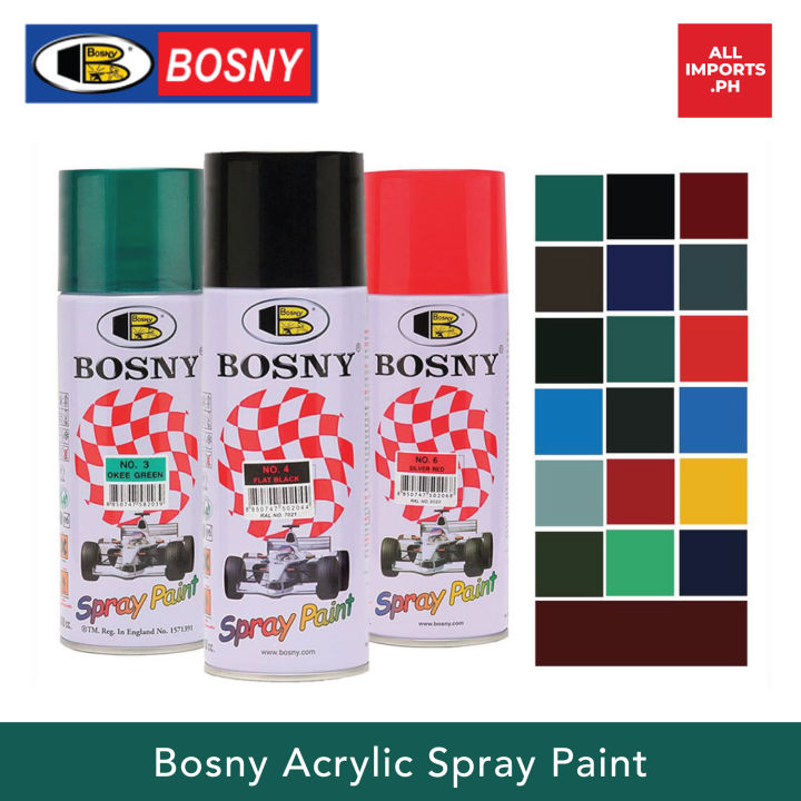 Bosny Acrylic Spray Paint Lazada Ph
