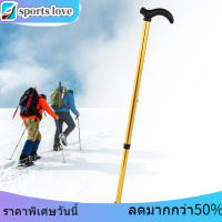 【เก็บเงินปลายทาง】 เสาไม้เท้ากลางแจ้งแบบพกพา Anti-Skid Walking Cane Stick Travel For