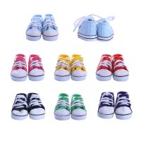 Doll Shoes 5Cm Canvas ShoesFashion Canvas Shoes For 14 Inch  Wellie Wisher Paola Renio Doll Accessories Birthday Girls Gift Hand Tool Parts Accessori