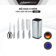 Bộ dao làm bếp 5 món sắc bén Zuhause ZB56, tiêu chuẩn châu Âu
