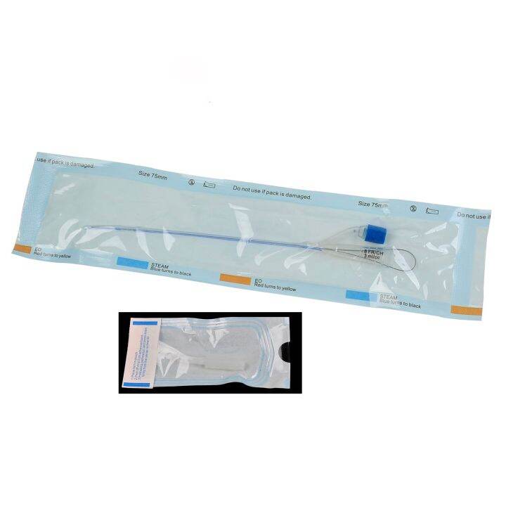 Pet Cat Urethrostomy Catheter Urinary Retention Stone Dredging Double Cavity Silica Gel Urinary