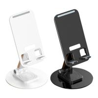 Phone Holder Aluminum Desktop Phone Dock Holder with Adjustable Height Desktop Sturdy Foldable Phone Fittings for Mobile Phone Cell Phone Tablets pretty good