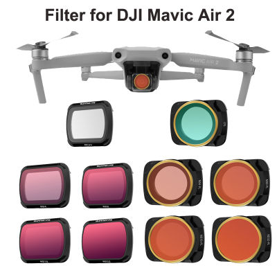 New Mavic Air 2 Camera Lens Filter for DJI Mavic Air 2 Filter Set UV ND CPL 481632 NDPL Accessories