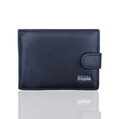 （Layor wallet）กระเป๋าสตางค์ WB60มีกล่องของขวัญสำหรับผู้ชาย,กระเป๋าสตางค์หนังแท้100กระเป๋าสตางค์กระเป๋าเงินผู้ชายสีน้ำตาลสีดำผู้ชาย